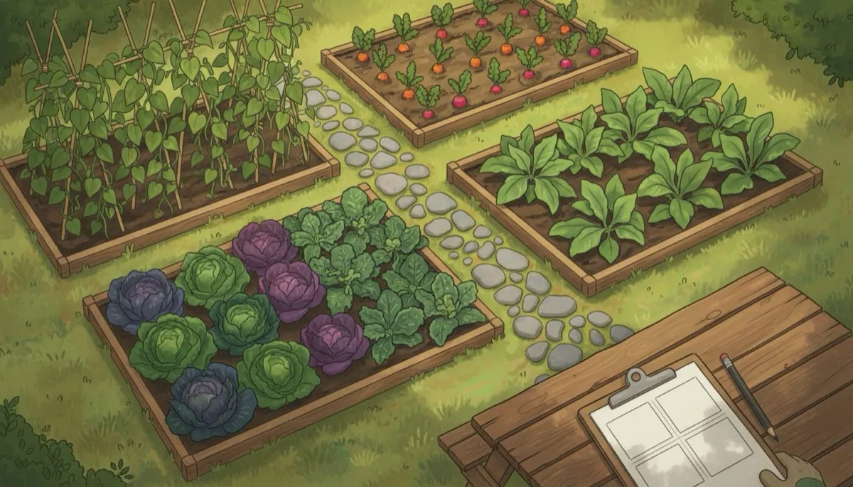 Crop Rotation and Planning a Year of Food