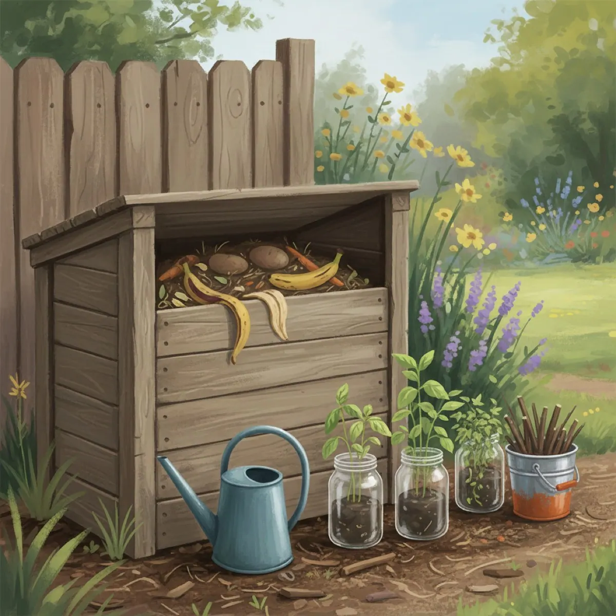 Compost, Reuse or Bin?